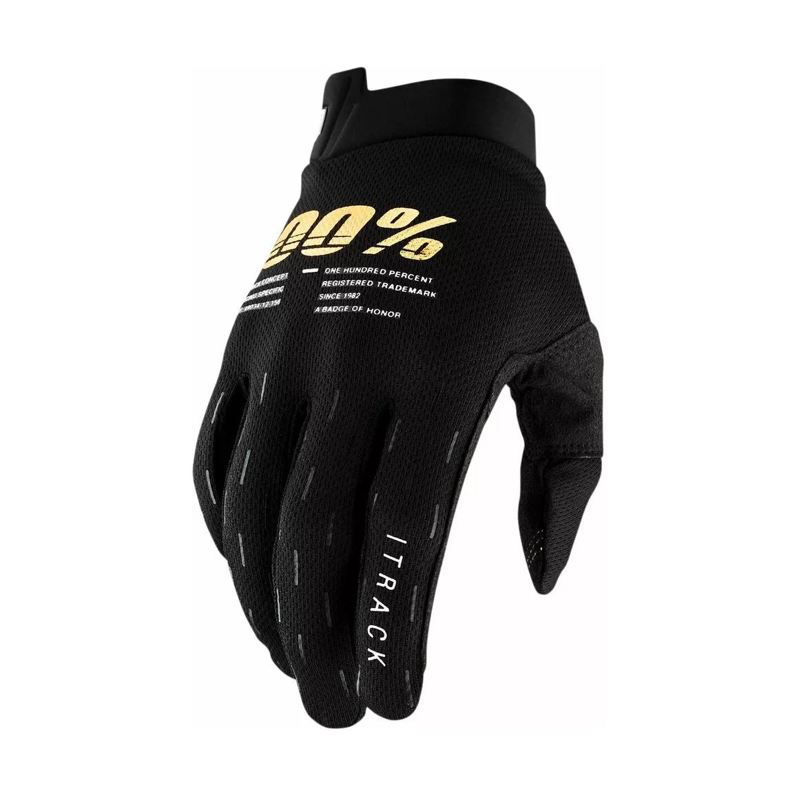 100% MX Gloves iTrack Youth Black